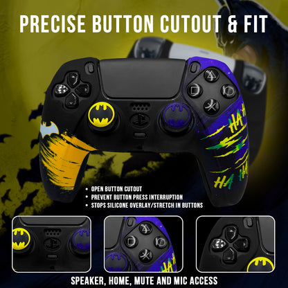 ElitePlay Bat vs Joker PS5 Silicone Controller Skin