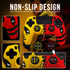 Deadpool vs Wolverine Anti-Slip Silicone Cover Skin for PS5 Controller With Thumb Grip Set