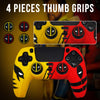 Deadpool vs Wolverine Anti-Slip Silicone Cover Skin for PS5 Controller With Thumb Grip Set