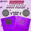 RGB LED Lights with Dust Filter for PS5 Faceplates