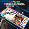 CoD Zombies Extra Large RGB LED Gaming Mouse Mat 900x400mm Oversize - XXL Mouse Pad