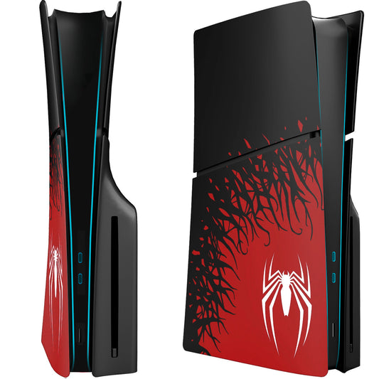 Spider PS5 Slim Faceplates Cover Playstation 5 Slim Model Disc Edition