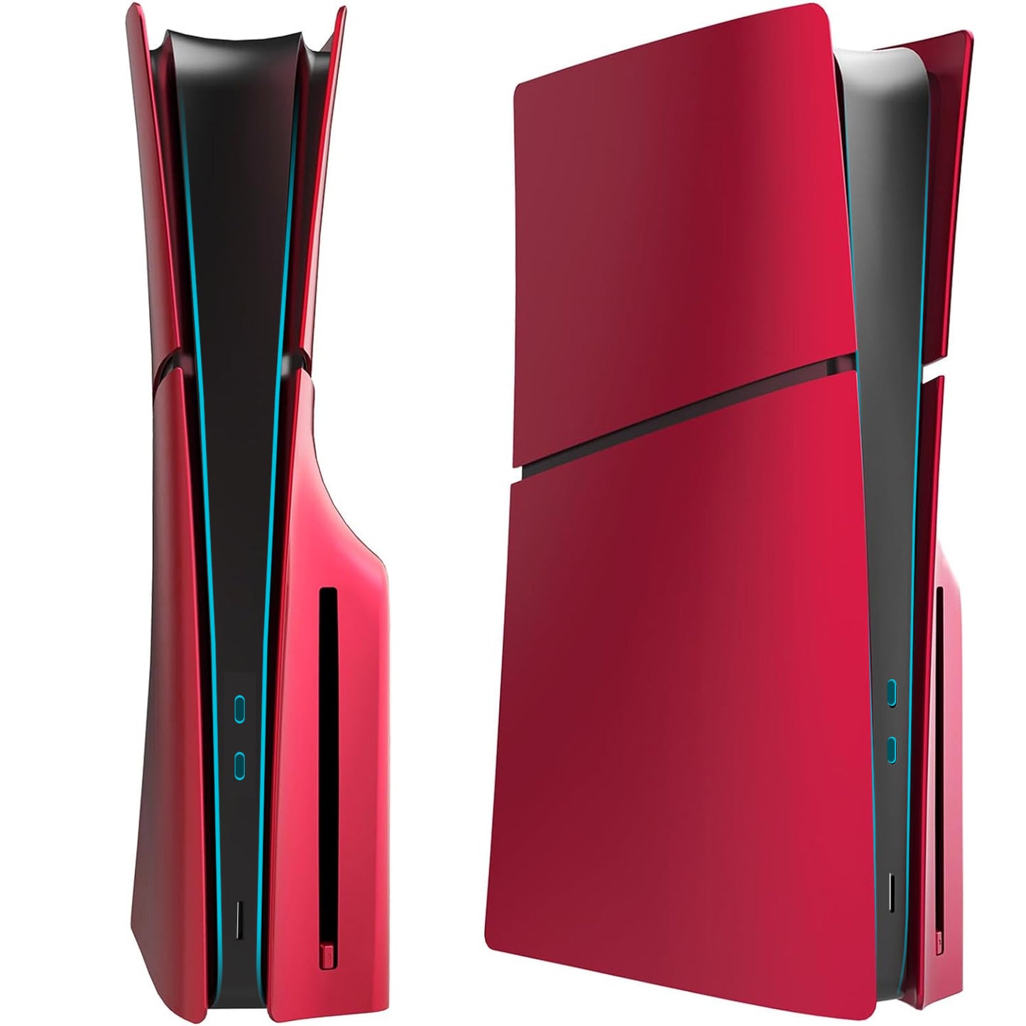 Volcanic Red PS5 Slim Faceplates Cover Playstation 5 Slim Model Disc Edition