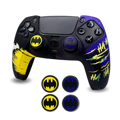 ElitePlay Bat vs Joker PS5 Silicone Controller Skin