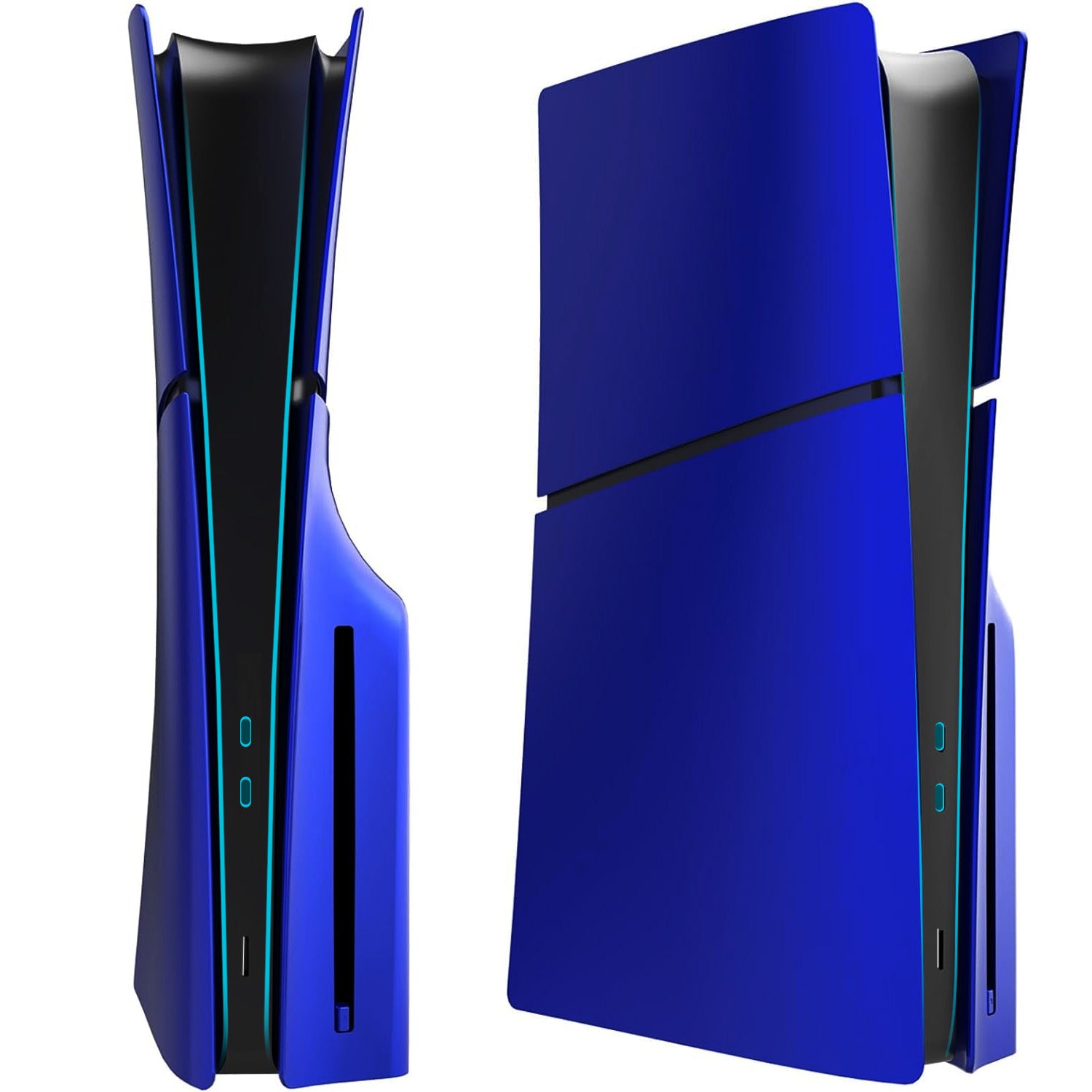 Ps5 Blue Cobalt Blue PS5 Slim Faceplates Cover Playstation 5 Slim Model Disc Ed ...