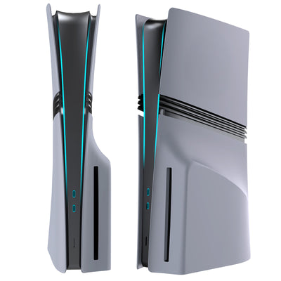 30th Anniversary Grey PS5 Pro Disc Faceplates Cover Case for Playstation 5 Pro Model Disc Edition