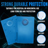 Starlight Blue PS5 Faceplate with Cooling Vents Cover for Playstation 5 Disc Edition