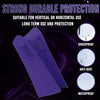 Galaxy Purple PS5 Digital Faceplate with Cooling Vents Cover Curved for Playstation 5 Digital Edition
