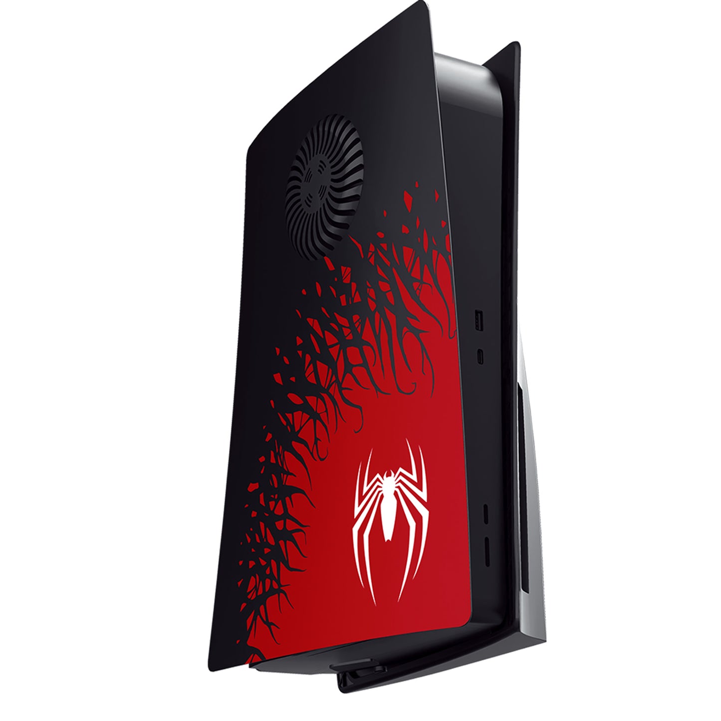 Spider PS5 Faceplate Cover with Cooling Vents for PS5 Disc Edition