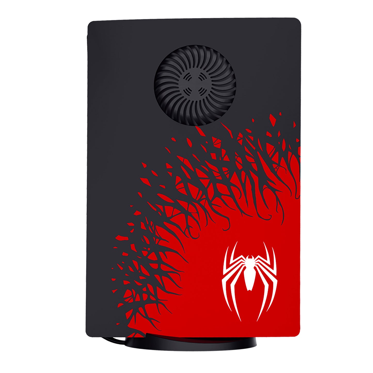 Spider PS5 Faceplate Cover with Cooling Vents for PS5 Disc Edition