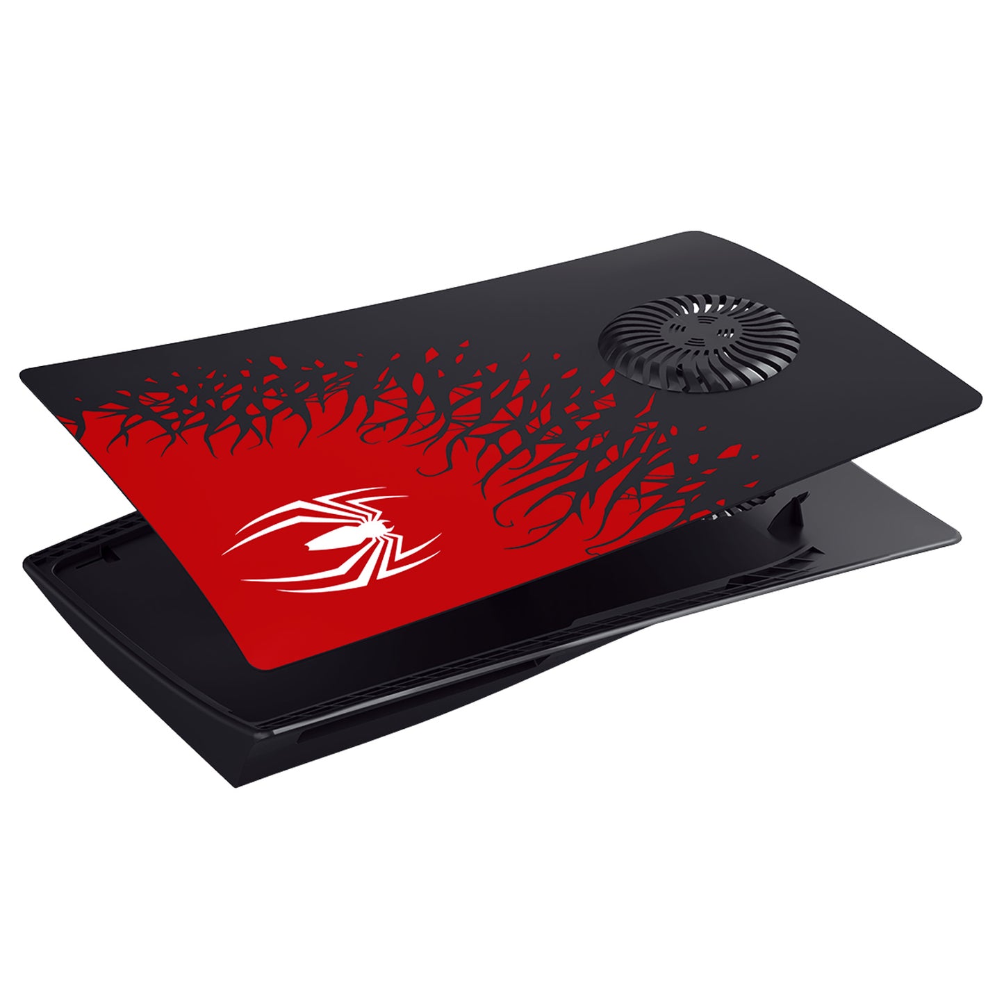 Spider PS5 Faceplate Cover with Cooling Vents for PS5 Disc Edition