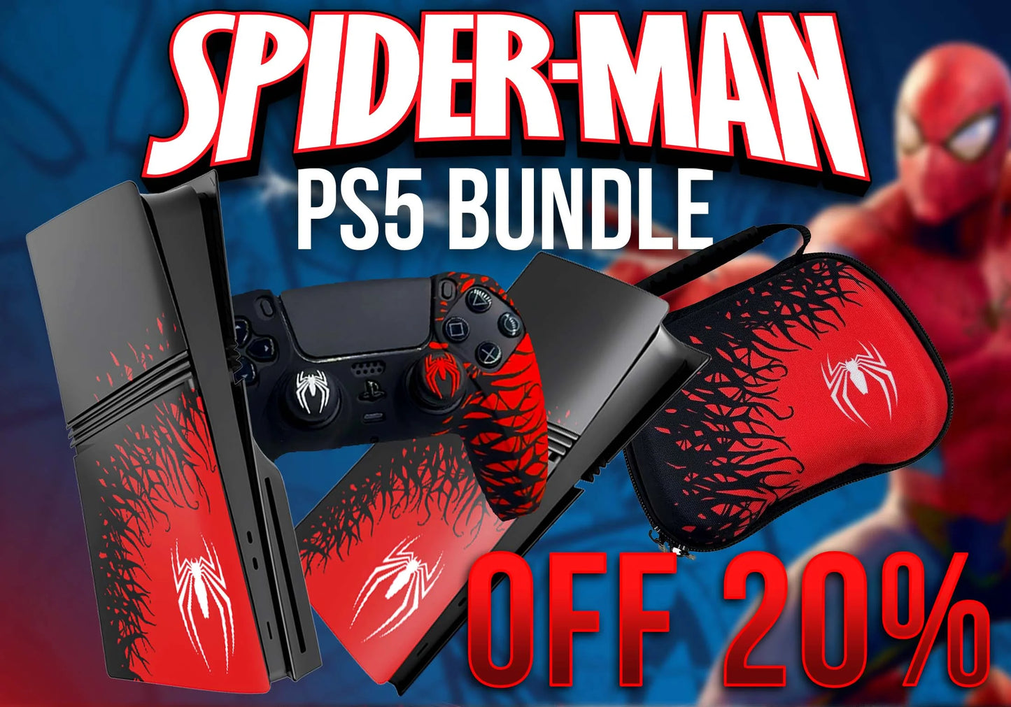 Superhero Controller Skin Bundle