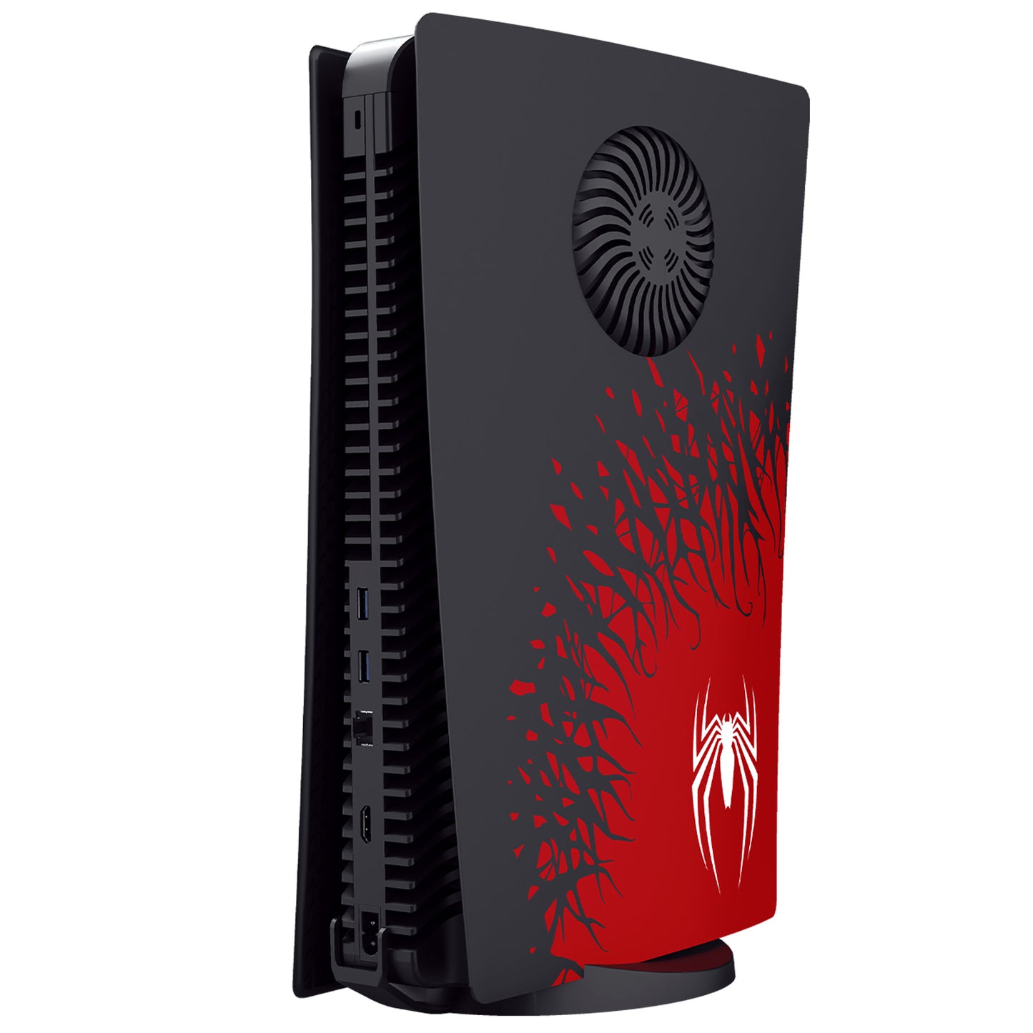 Spider PS5 Faceplate Cover with Cooling Vents for PS5 Disc Edition